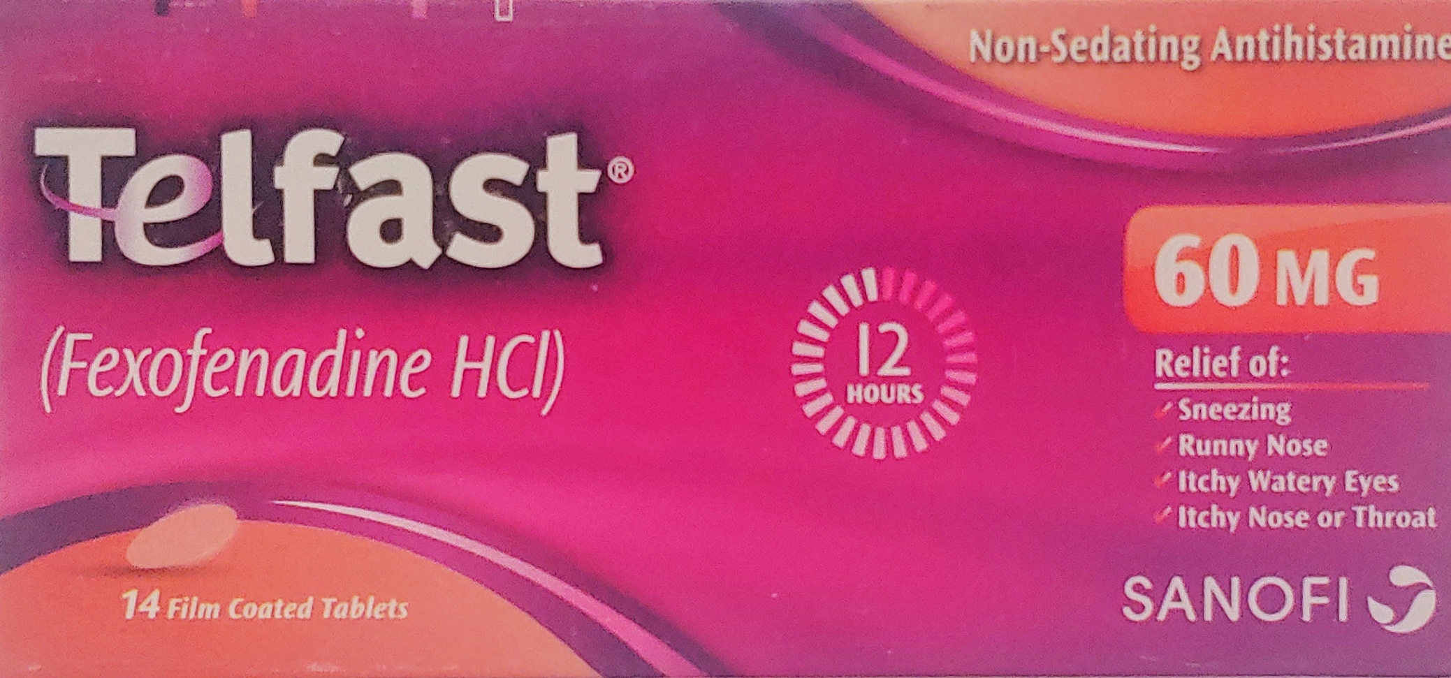 Telfast 60mg Tablet