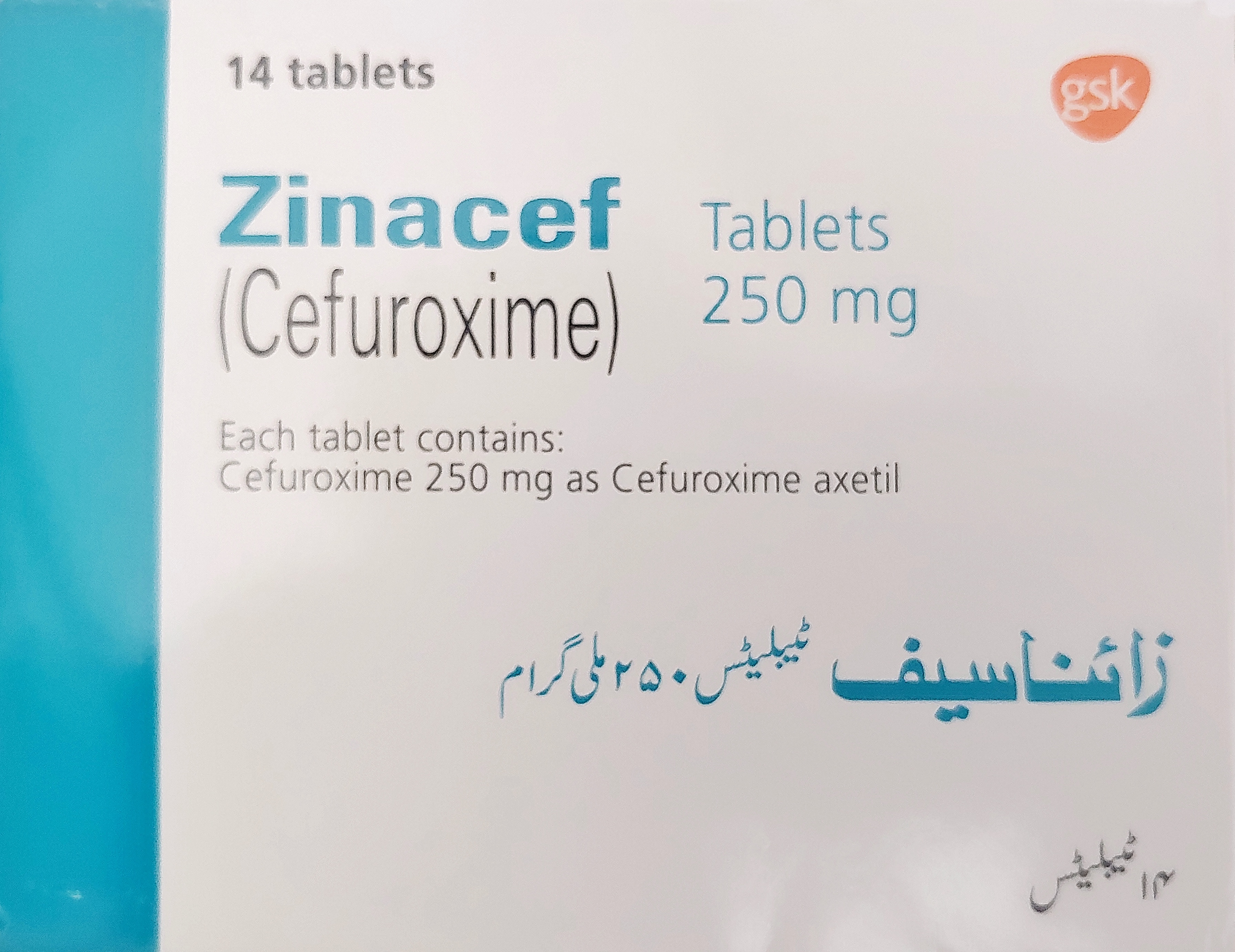 Zinacef 250mg Tablet