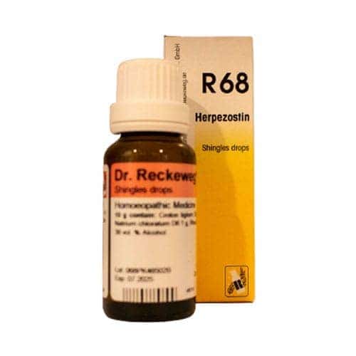 Reckeweg Herpezostin 68 Drops 22ml (shingles, Painful Viral Rash)