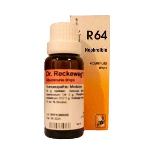 Reckeweg Nephralbin 64 Drops 22ml (albuminuria)