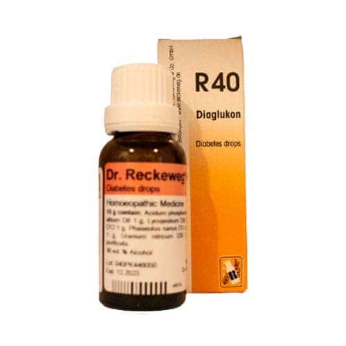 Reckeweg Diaglukon 40 Drops 22ml (diabetes)