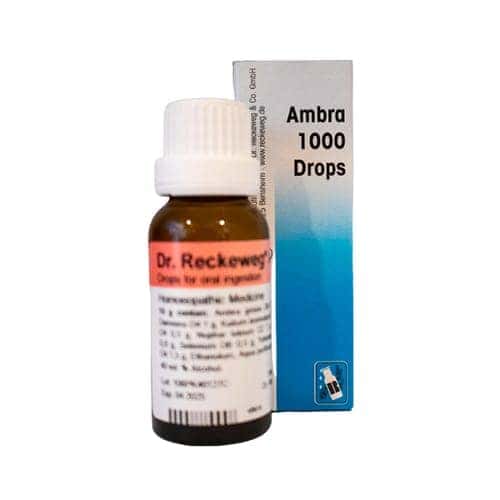 Reckeweg Ambra 1000 Drops 22ml (premature Ejaculation,debility In Men)