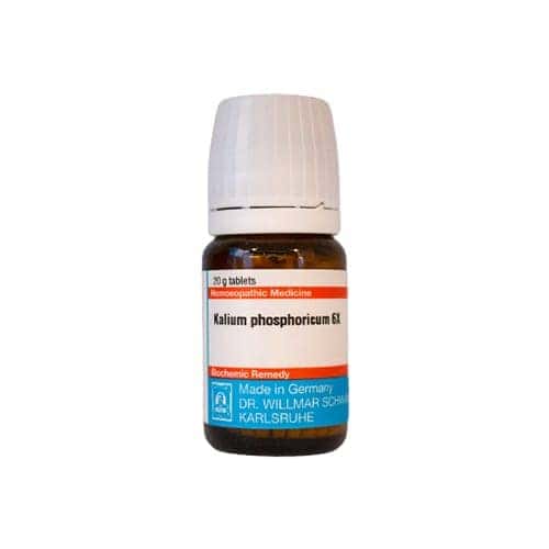 Schwabe Kalium Phosphoricum 6x 20ggm (muscle Twitches, Nervousness, Anxiety)