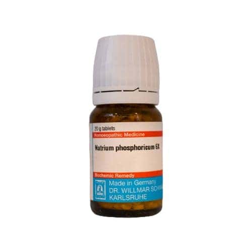 Schwabe Natrum Phosphoricum 6x 20gms (acidity)