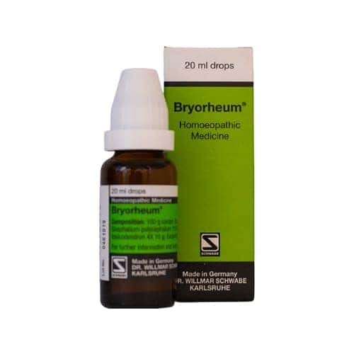 Schwabe Bryorheum Drops 20ml (articular Rheumatism)