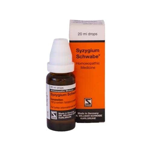 Schwabe Syzygium 20ml (adult-onset Diabetes)