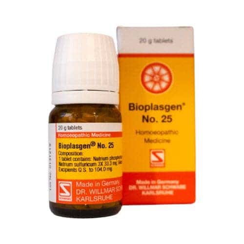 Schwabe Bioplasgen No 25 (acidity & Indigestion)