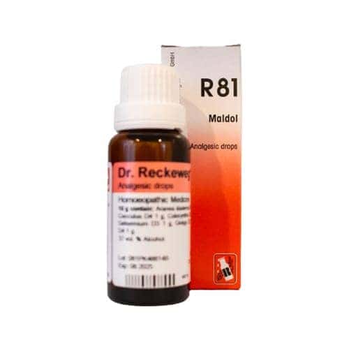 Reckeweg Maldol 81 Drops 22ml (headaches, Neuralgic Pains, Myalgic Pains, Arthralgia)