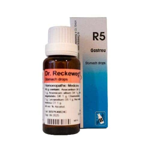 Reckeweg Gastreu 5 Drops 22ml (stomach Problems, Irregular Bowel Movement)