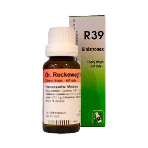 Reckeweg Sinistronex 39 Drops 22ml (pain Of Left Side Of Abdomen)