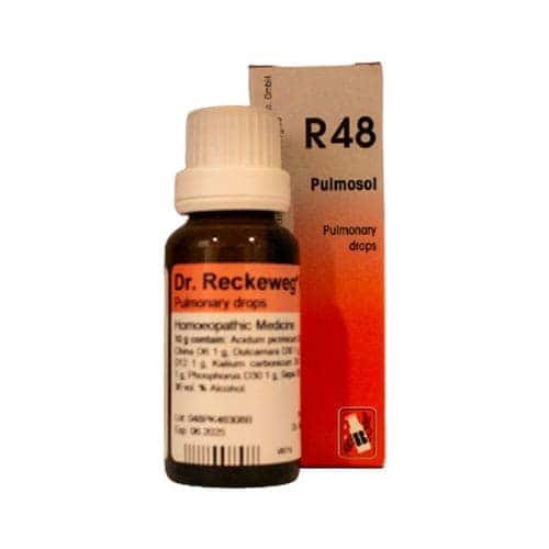 Reckeweg Pulmosol 48 Drops 22ml (pulmonary Problems)