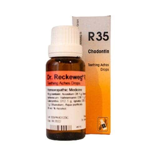 Reckeweg Chadontin 35 Drops 22ml (teething Aches)