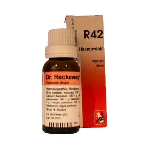 Reckeweg Haemovenin 42 Drops 22ml (venous Stasis)