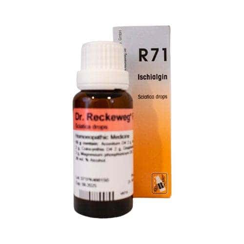 Reckeweg Ischialgin Sciatica 71 Drops 22ml (sciatica Pain)