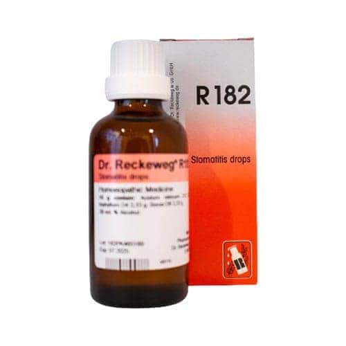 Reckeweg Gouttes Ingestibies 182 Drops 50ml (stomatitis)