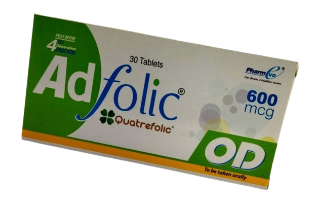 Adfolic 600mcg Tablet