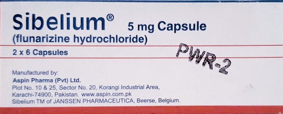 Sibelium 5mg Capsule