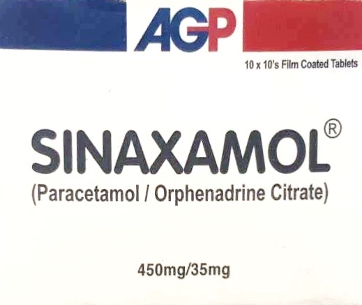 Sinaxamol 450/35mg Tablet