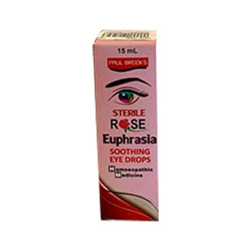 Paul Brooks Rose Euphrasia Drops 15ml (eye Drops)