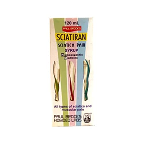 Paul Brooks Sciatiran Syp 120ml (for Sciatica Pain)